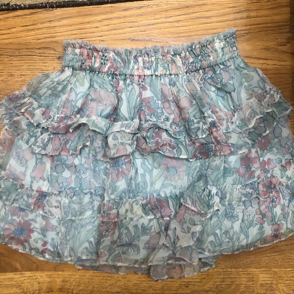 Loveshackfancy mini skirt